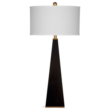 Elle Table Lamp - Glossy Black