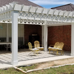Back Porch Pergola - Pergolas
