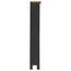 Oak 5-Shelf Bookcase, Blue-Black
