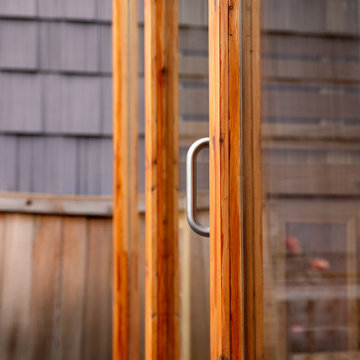 Sauna exterior (side view)