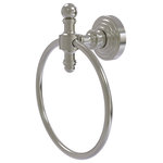 Allied Brass - Retro Wave Towel Ring, Satin Nickel - The traditional motif from this elegant collection has timeless appeal. Towel ring is constructed of solid brass and is an ideal six inches in diameter. It is ideal for displaying your favorite decorative towels or for providing the space for daily use.