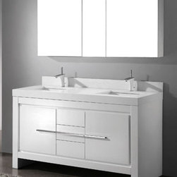 White Bathroom Vanities - Bathroom Vanities And Sink Consoles