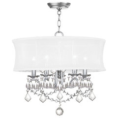 Livex Lighting 40905-35 Aria - Five Light Chandelier