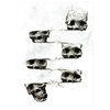 Ali Gulec's "Skull 3" Adhesive Print