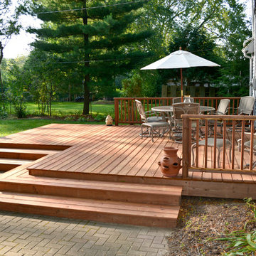 Madison - Kiln Dried Treated Wood Deck