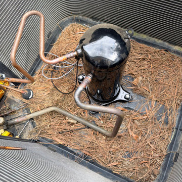 Residential compressor swap out
