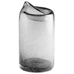 Cyan Design - Cyan Design 11086 Large Oxtail Vase - CYAN DESIGN 11086 Large Oxtail Vase. Finish: Clear. Material: Glass. Dimension(in): 6(L) x 6(W) x 12(H) x 6(Dia).