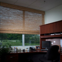 Horizons Natural Woven Shades - Window Treatments