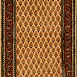 Persian Tabriz rug 1'9 X 3'1 - Area Rugs