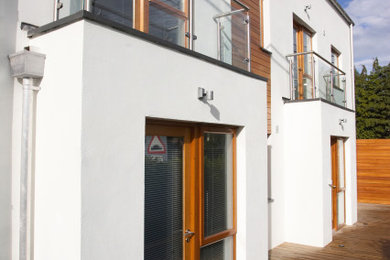 Inspiration for a contemporary house exterior in Other.