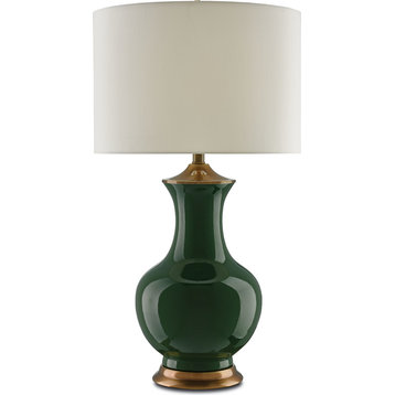 Lilou Table Lamp, Green