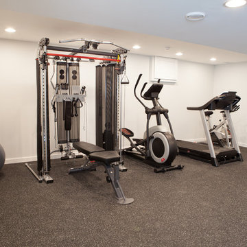 Work Out Gym Basement in Barrington Hills