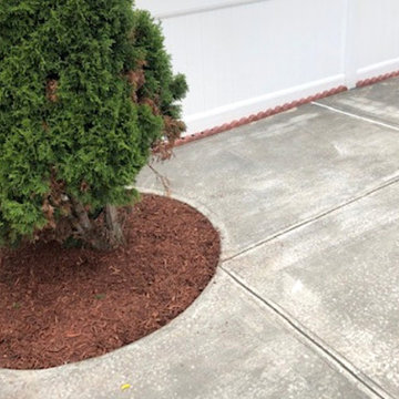 new concrete driveway
