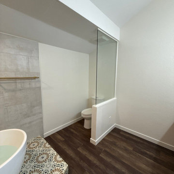 Nature Inspired Primary Bathroom