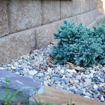 Natural Stone Stairway Entrance