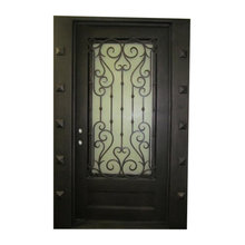 iron entry doors