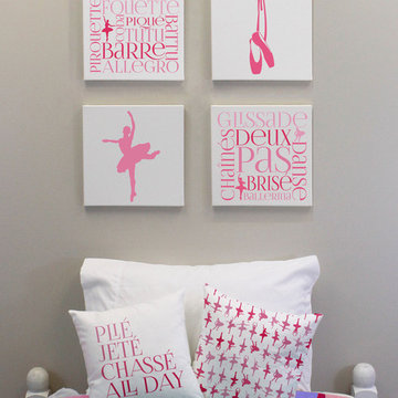 RoomCraft "Ballet" Bedding and Room Decorations