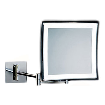 Smile 840 Battery Operated Wall Mounted Magnifying Mirror 5x