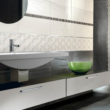 Brennero Je Lustre Avorio, caramel, Perla, Fume Tile