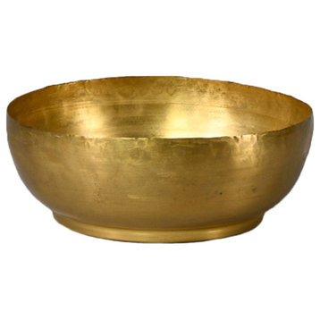 Antique Brass Decorative Bowl for Home Decor, Small