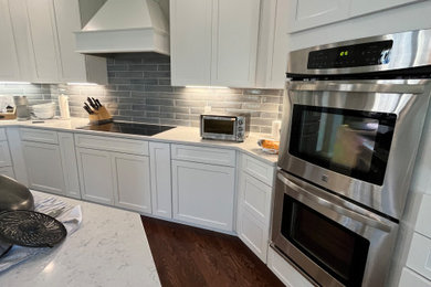 Example of a trendy home design design in Denver