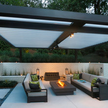 deck with view and pass through kitchen entrance