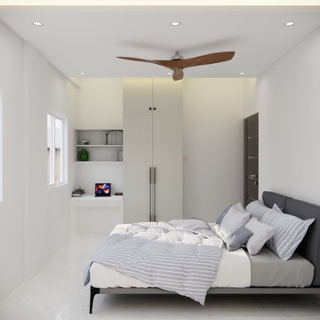 Modern Master Bedroom Workstation