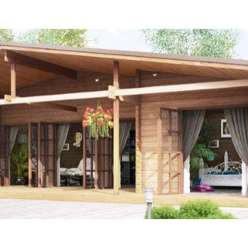 Residential log cabin Nantes