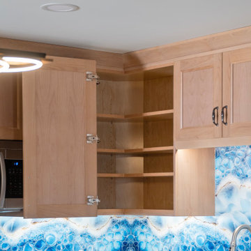 A Fun, Fresh Kitchen for a Multi-Generation Home