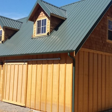 3 stall Horse Barn, with storage loft