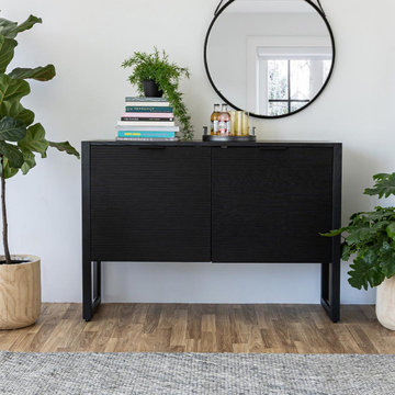Irving 3 Door Sideboard - Black