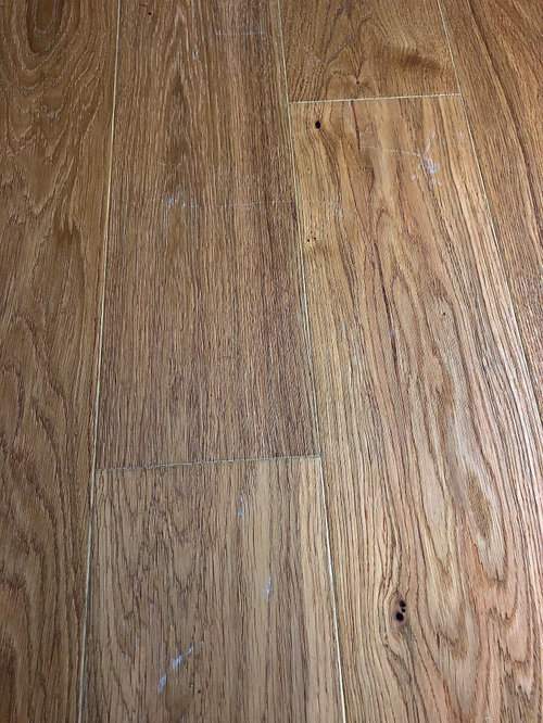 Help! Paint stains in fibrous UV OIL finished wood floors