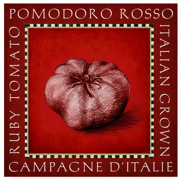 Art Licensing Studio 'Vegetable Classics Tomato' Canvas Art