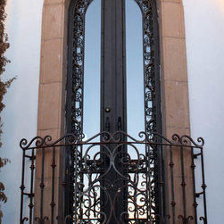 Arched Double Doors - Front Doors