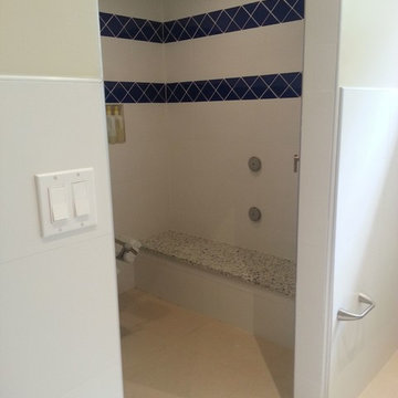 Large Roll in Shower