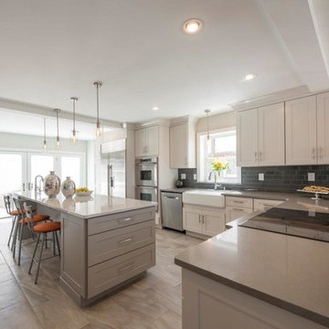 Modern White Kitchen Remodel in Salt Lake City, UT