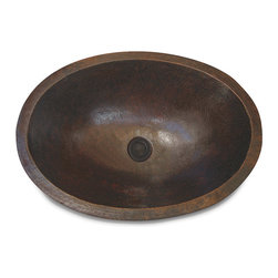 Copper Oval Sinks - Bathroom Sinks