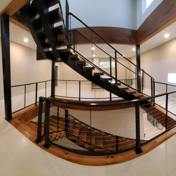 Hillcrest Forge - Spirit Lake House Staircase