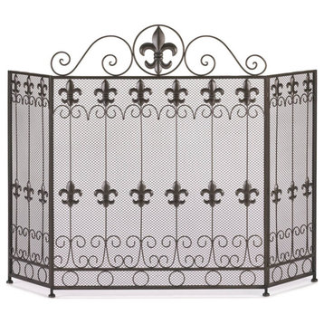 French Revival Fireplace Screen