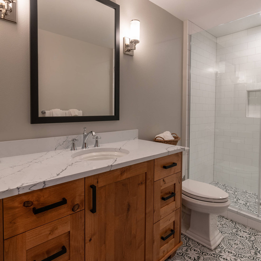 Knotty Alder Kitchen & Bath