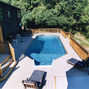 decks with pools.