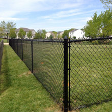 Black Chain Link Fence