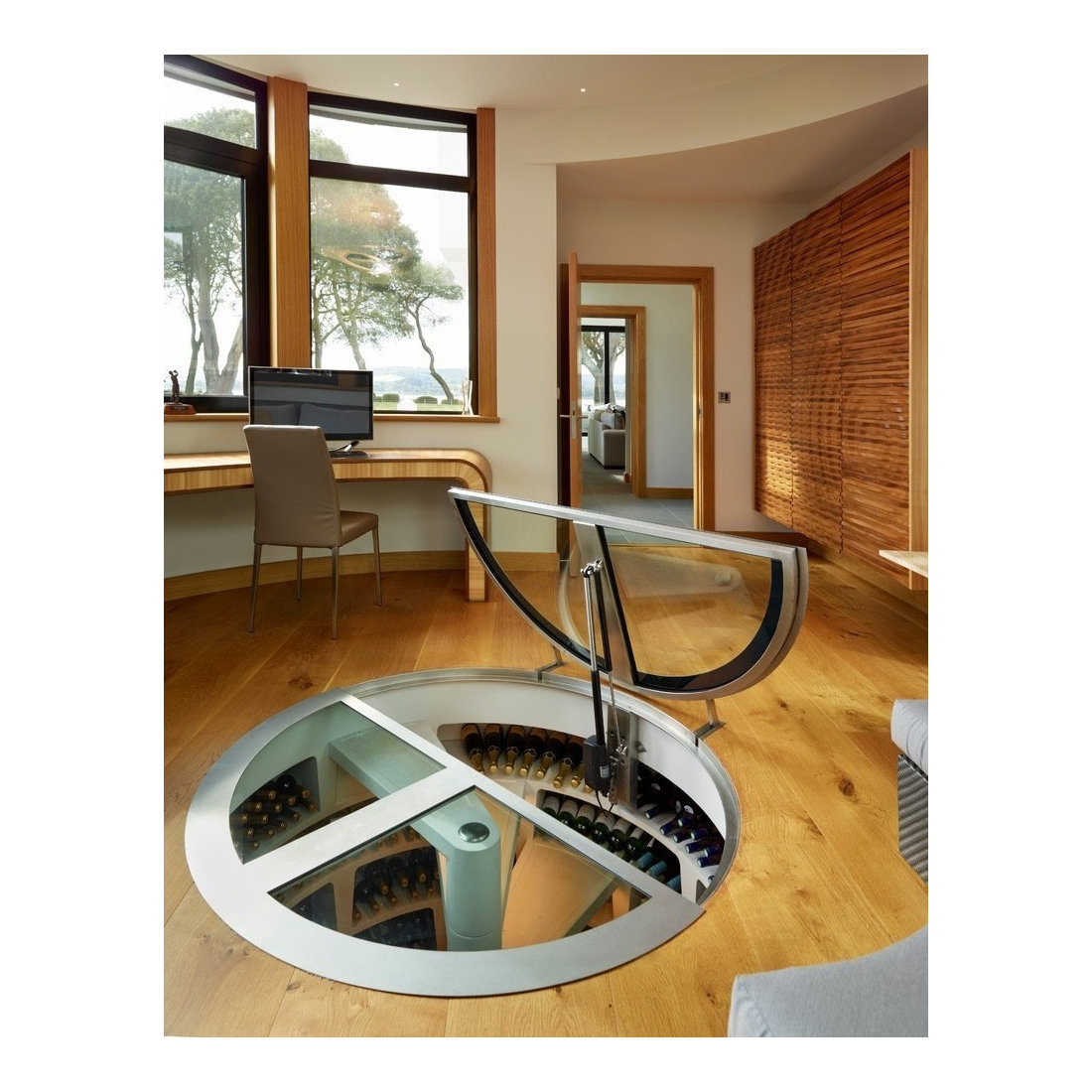 Contemporary Wine Cellar