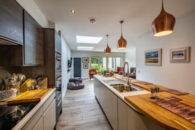 Contemporary kitchen in Other.