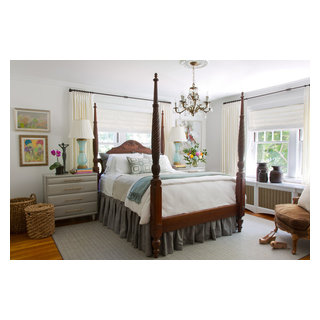 Artful Master Bedroom - Traditional - Bedroom - St Louis - by Laura Lee ...