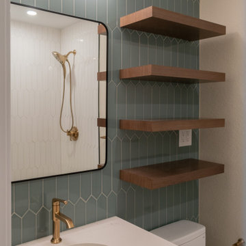 Modern Warm Bathroom Remodel | Boulder, Colorado