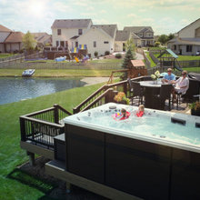 Deck expansion and spa