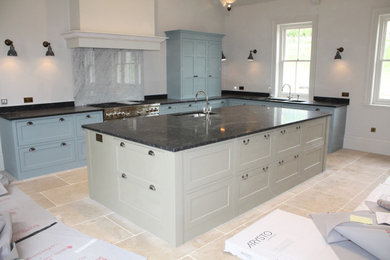 This is an example of a kitchen in Wiltshire.