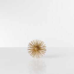 Spike Decor Sphere Small - Gold - Decorative Objects And Figurines