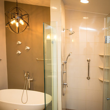 Small Master Bathroom Design & Remodel